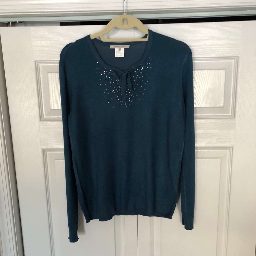 Gerard Darel women’s dark teal, light sweater